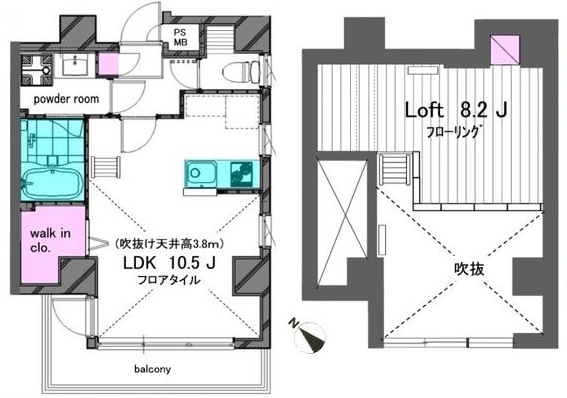 アンビエンス(Ambience)602の間取り