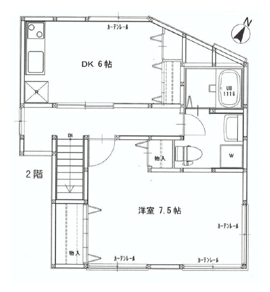 シャレー中目黒?A-201の間取り