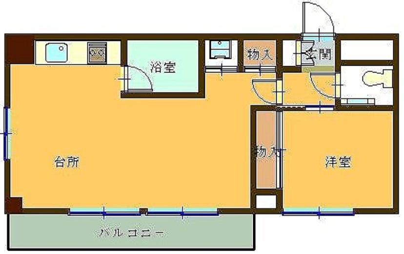 ピクセルツイン503の間取り