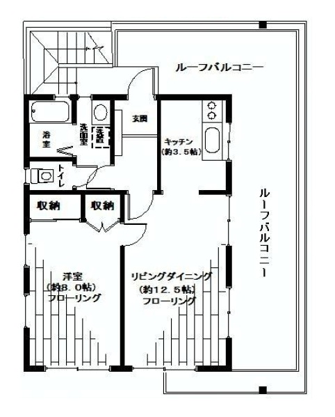 山田邸3Fの間取り