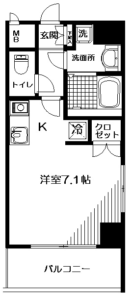 カサ・デ・チェーロ202の間取り