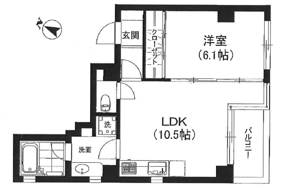 シーフォートIS303の間取り