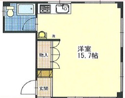 喜久ビル501の間取り