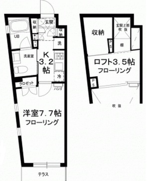 シャルム白金101の間取り