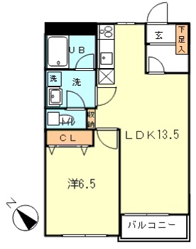 エターナルエステート206の間取り