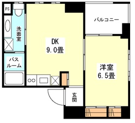 フェリーチェ恵比寿(Felice　EBIS)401の間取り