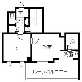 サンウイング祐天寺?304の間取り