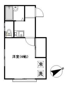 志水ハイツ102の間取り