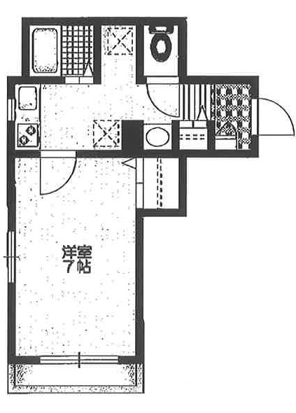 Raffine東山　(ラフィーネ東山)202の間取り