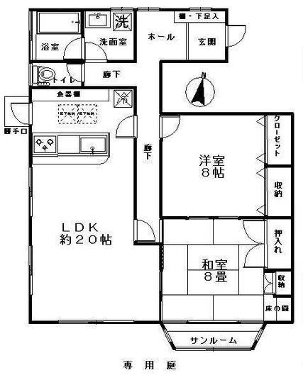 アドウェル三軒茶屋AA-1の間取り