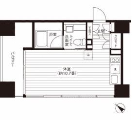 Ti-HIGASHIAZABU701の間取り