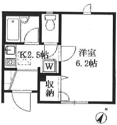 フラット16102の間取り