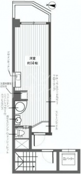 青山ポニーハイム301の間取り