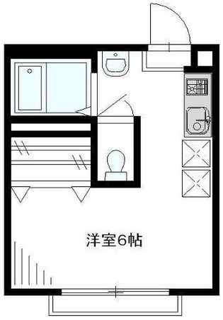 グランデ三茶203の間取り