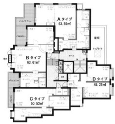 ナズ自由が丘レックス301の間取り