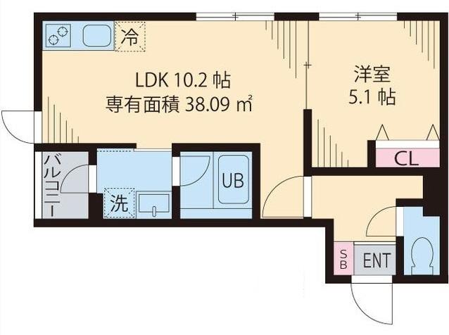 フォレストホーム205の間取り