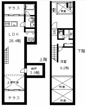 パークハビオ学芸大学103の間取り