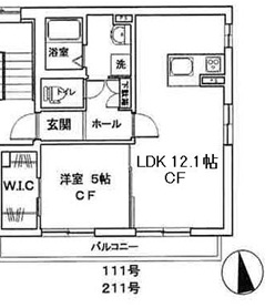 スマートホーム代官山211の間取り