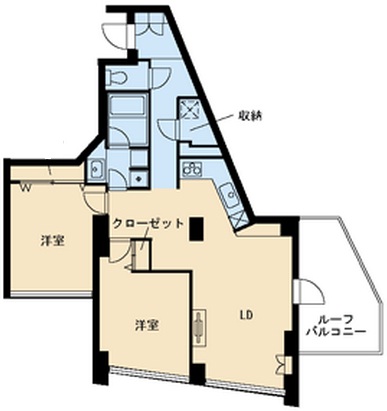 PALATINE中目黒(パラタイン中目黒)307の間取り