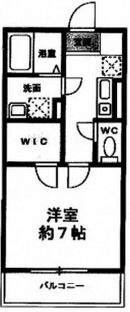 フィオーレ三田203の間取り