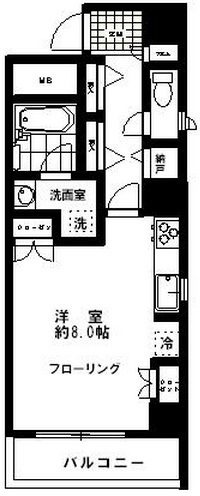 ソフィア白金502の間取り