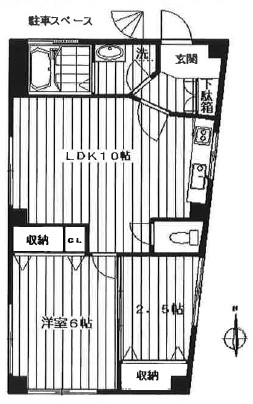 齋藤マンション101の間取り