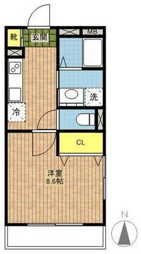 ブライトンコート105の間取り