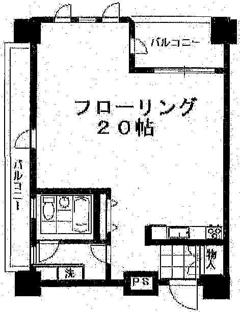 代官山デュープレックス1303の間取り