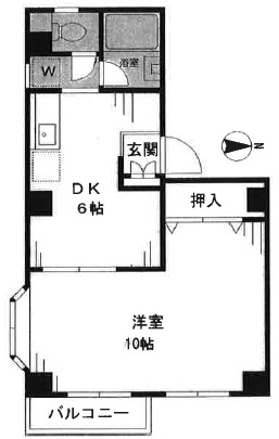 セントラルビル501の間取り