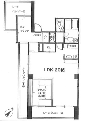 キャトルセゾン901の間取り