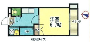 グランヴィア三軒茶屋212の間取り