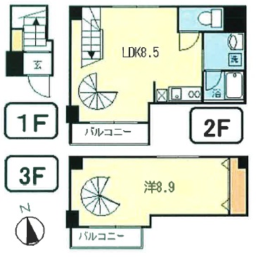 Room(ルーム)Dの間取り