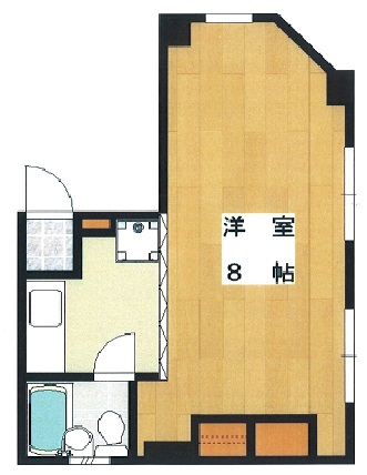 野上ビル401の間取り