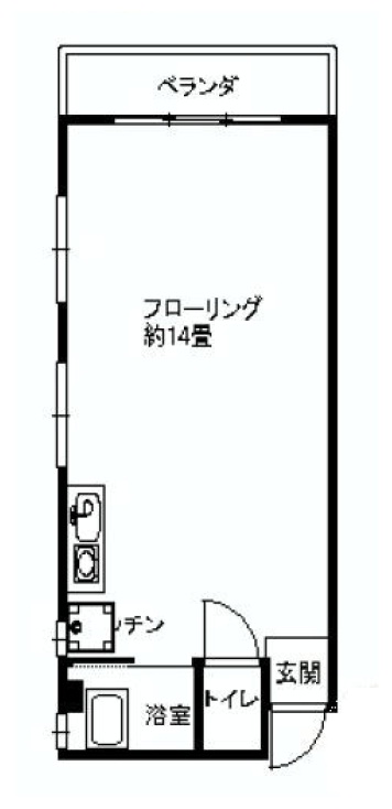 パーフェクトマンション402の間取り