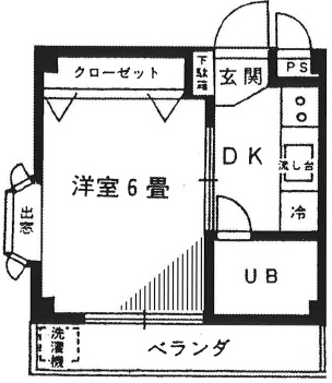 ハウスサンビーム301の間取り