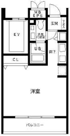 プレミアム白金高輪603の間取り