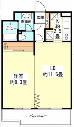 グランドメゾン麻布狸穴304の間取り