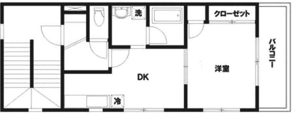 リーベ広尾202の間取り