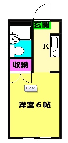 カッサアレグレC206の間取り