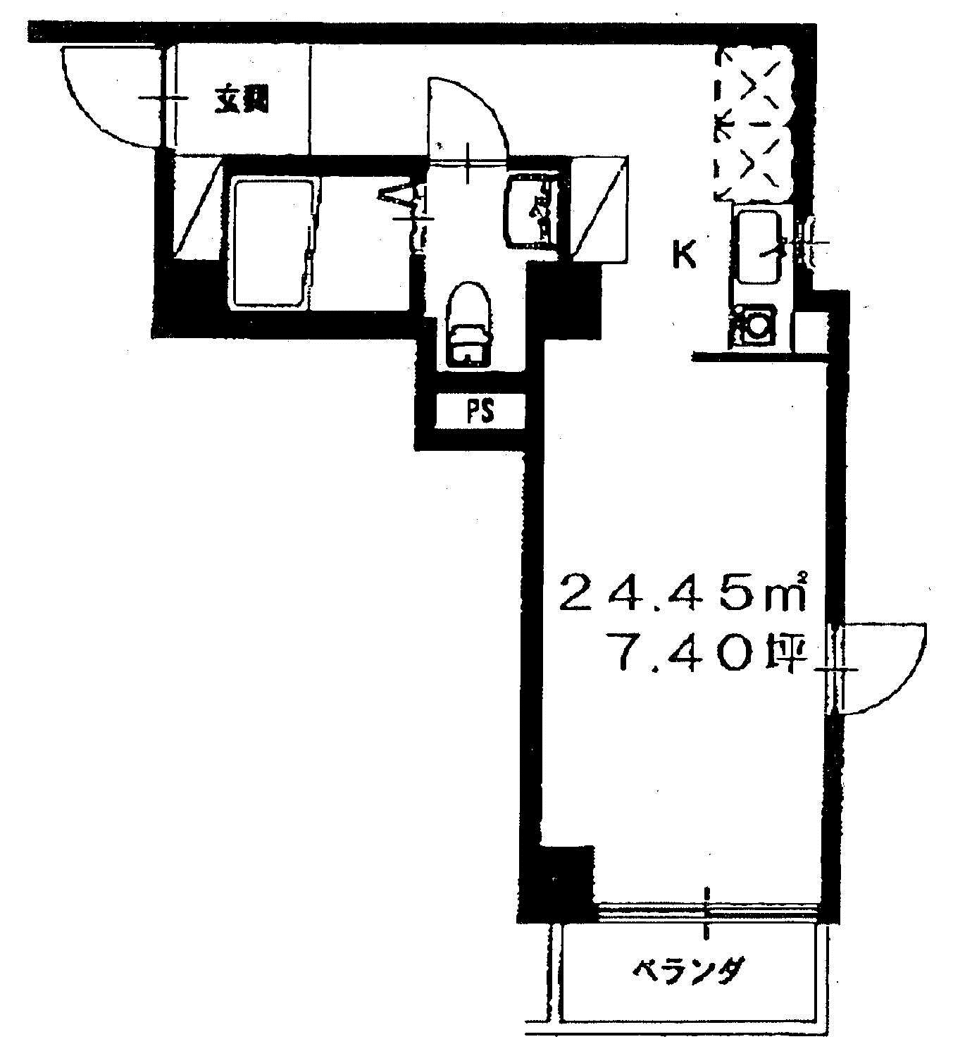 エビデンス　モワ204の間取り