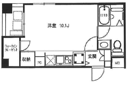 フレッグ渋谷(FLEG渋谷)404の間取り