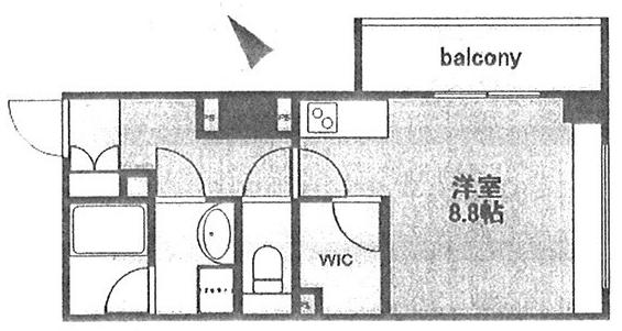 オーク高輪?504の間取り