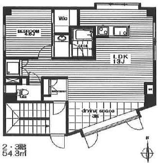 マールイ・ドム201の間取り