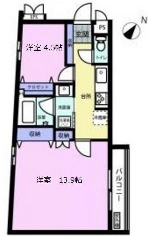 トリコア(Tricore)301の間取り