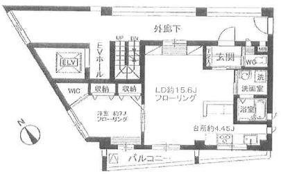 ハビリス白森301の間取り