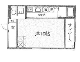 メルベーユ代田101の間取り