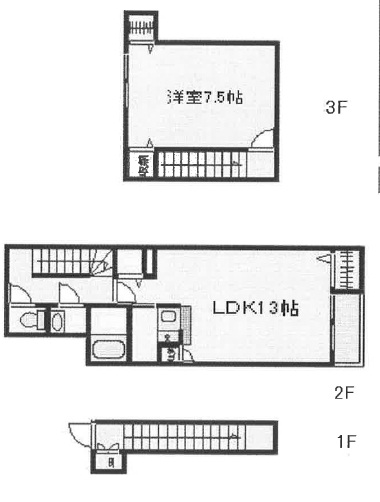 ブリリアント　バンズ203の間取り