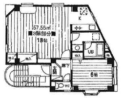 アンサンブルビル3Fの間取り