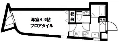 カリーノ代沢305の間取り