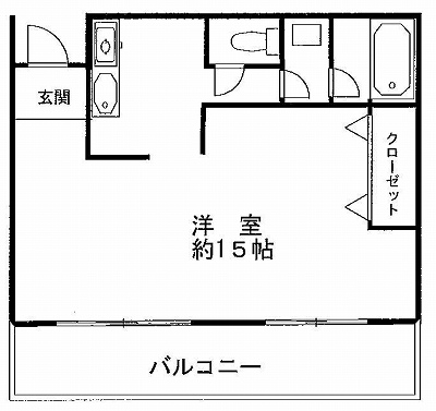 光和パレス400の間取り